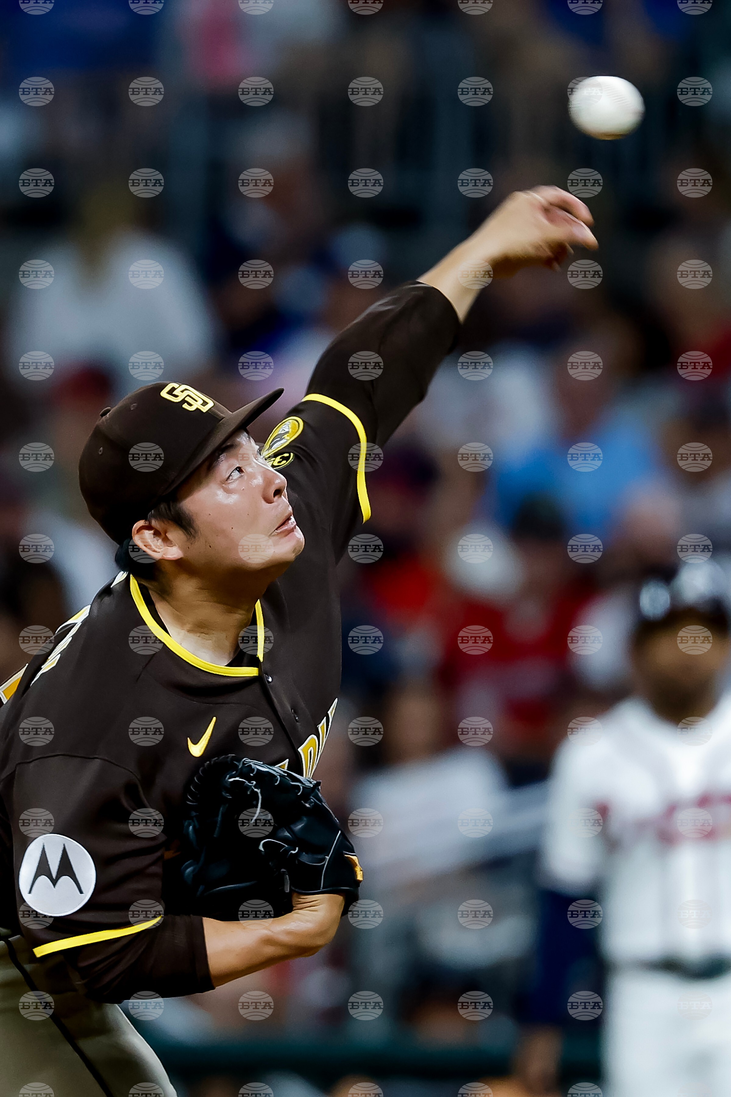 Padres Braves Baseball