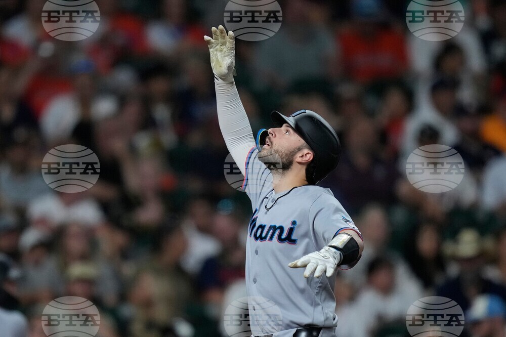 Marlins Astros Baseball