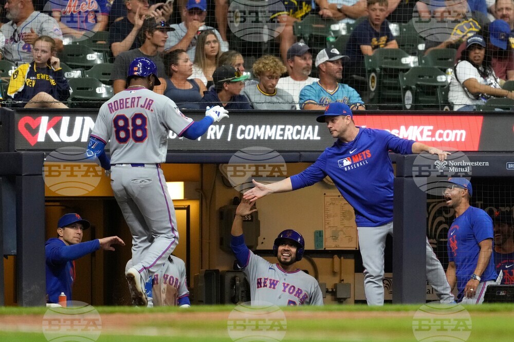 Mets Brewers Baseball
