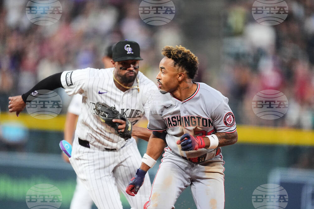 Nationals Rockies Baseball