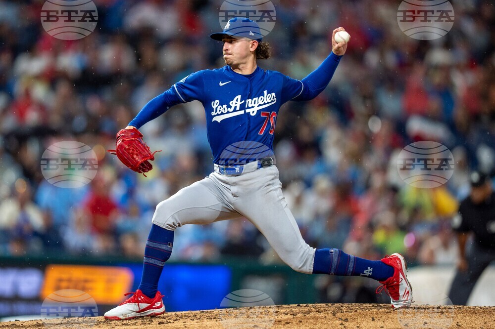 Dodgers Phillies Baseball