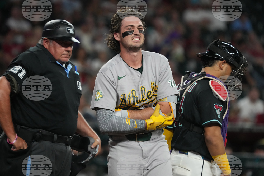 Athletics Diamondbacks Baseball