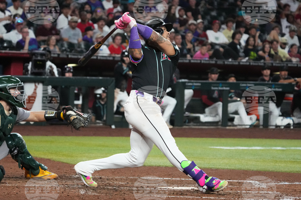 Athletics Diamondbacks Baseball