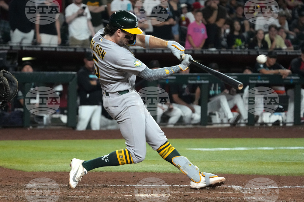 Athletics Diamondbacks Baseball