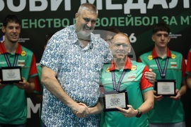 Волейбол - национален отбор за юноши - посрещане и награждаване