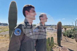 САЩ - Аризона - Тусон - изтребители F-16 - български пилоти - обучение