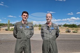 САЩ - Аризона - Тусон - изтребители F-16 - български пилоти - обучение
