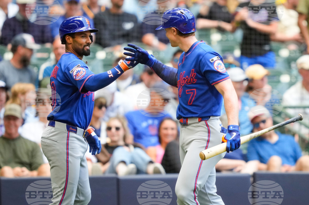 Mets Brewers Baseball