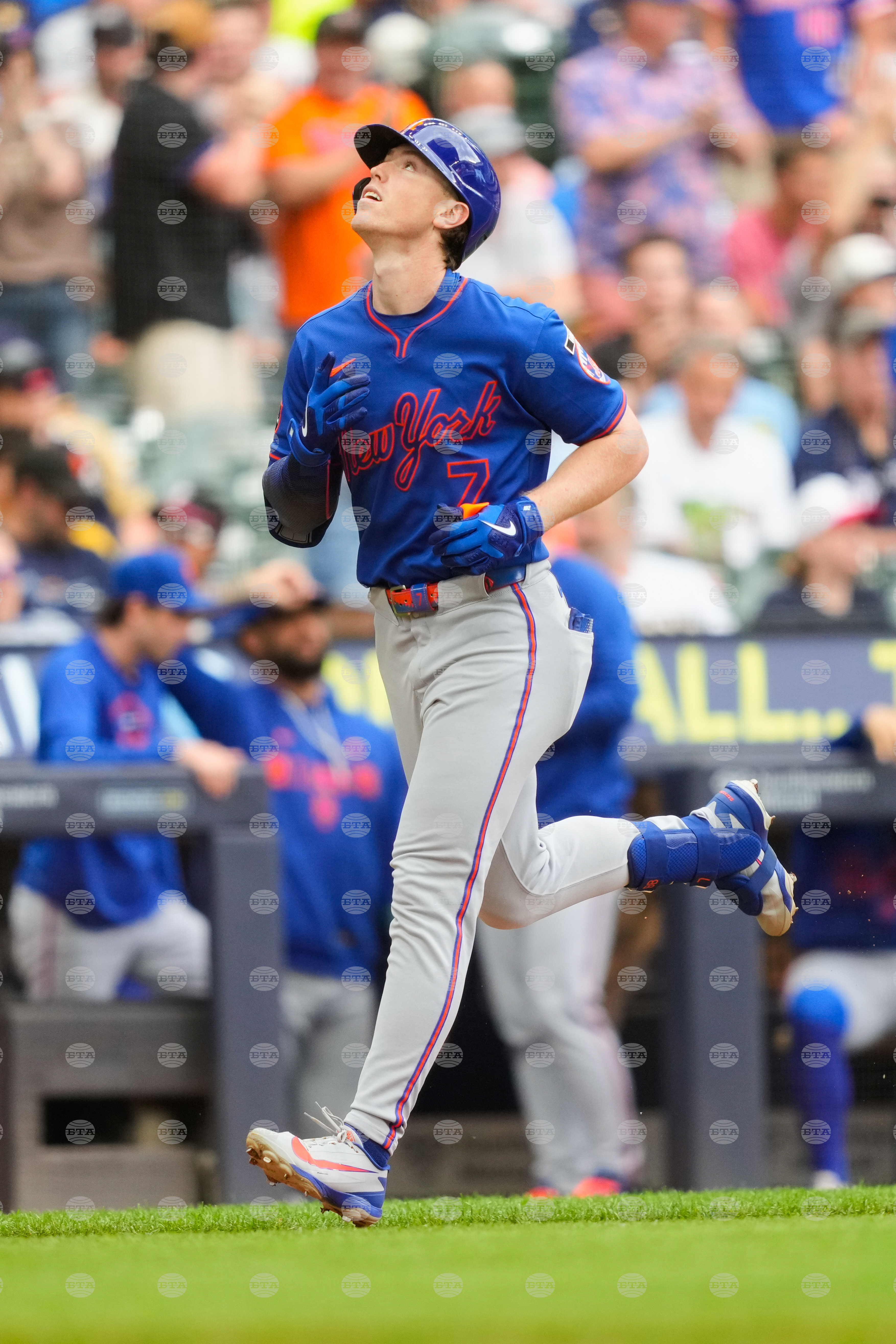 Mets Brewers Baseball