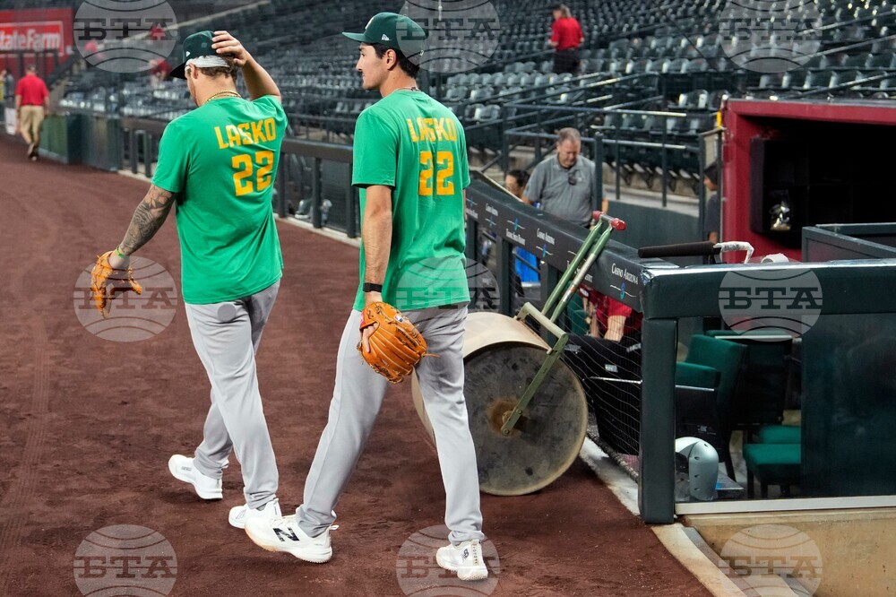 Athletics Diamondbacks Baseball