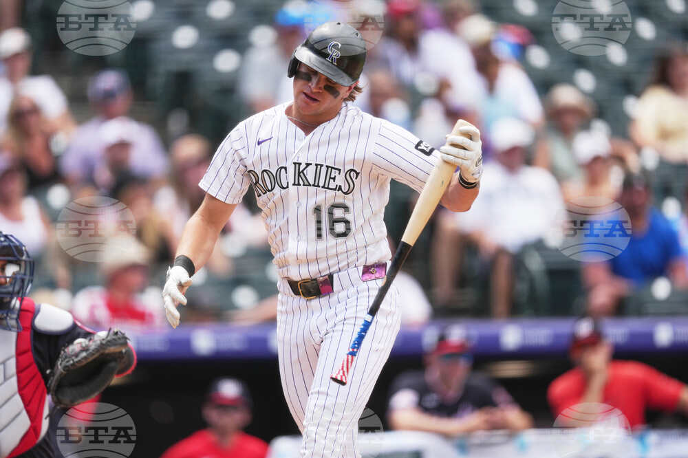 Nationals Rockies Baseball