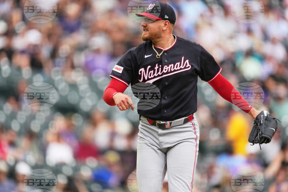 Nationals Rockies Baseball
