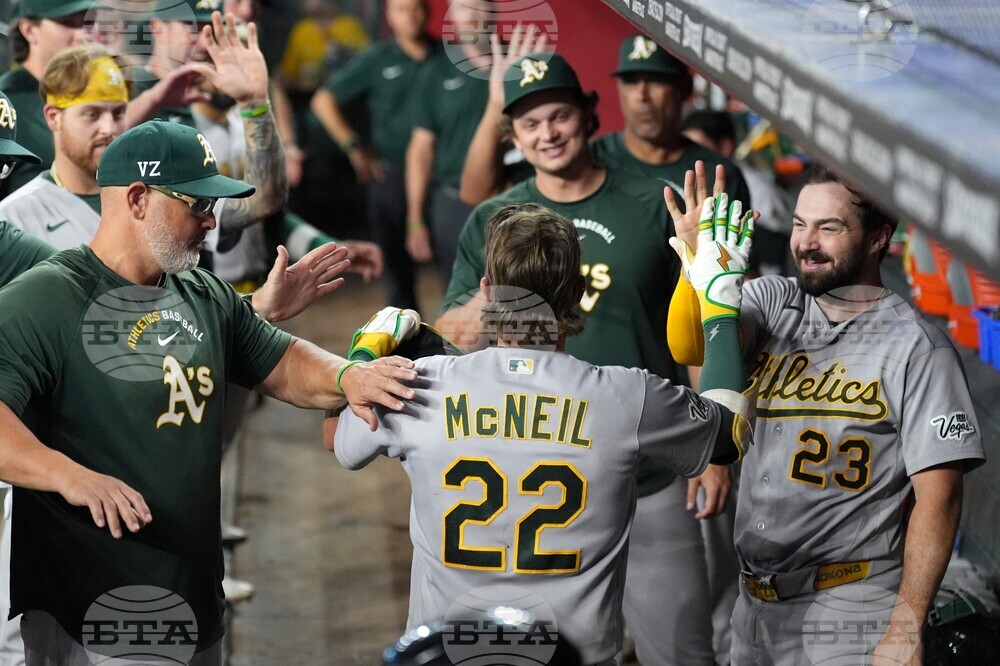 Athletics Diamondbacks Baseball
