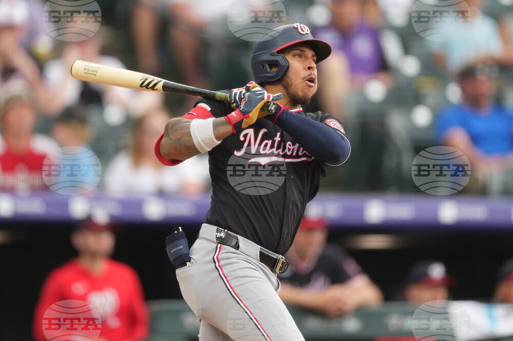 Nationals Rockies Baseball
