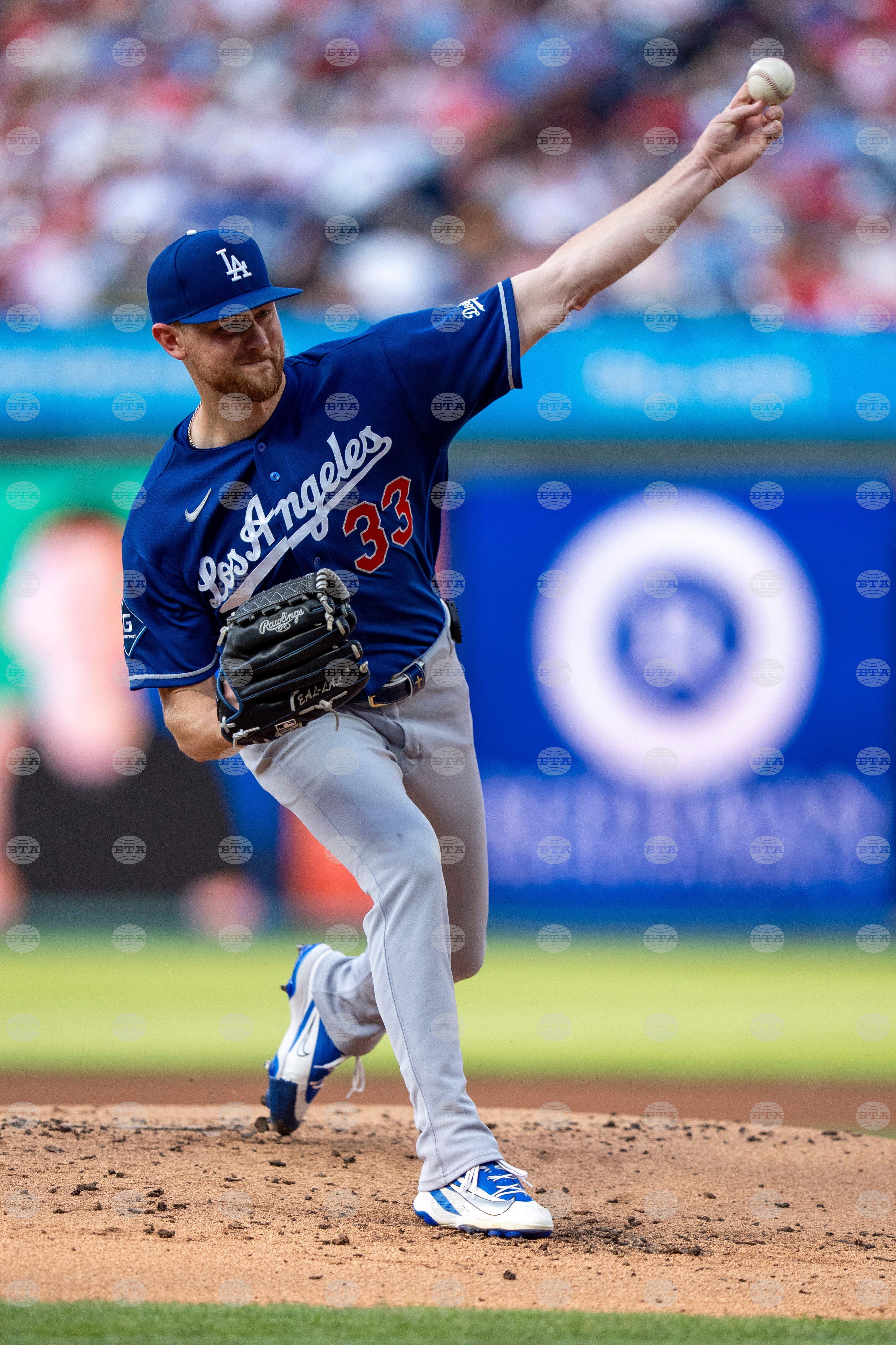 Dodgers Phillies Baseball