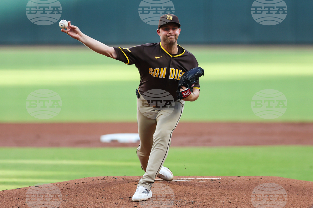 Padres Braves Baseball