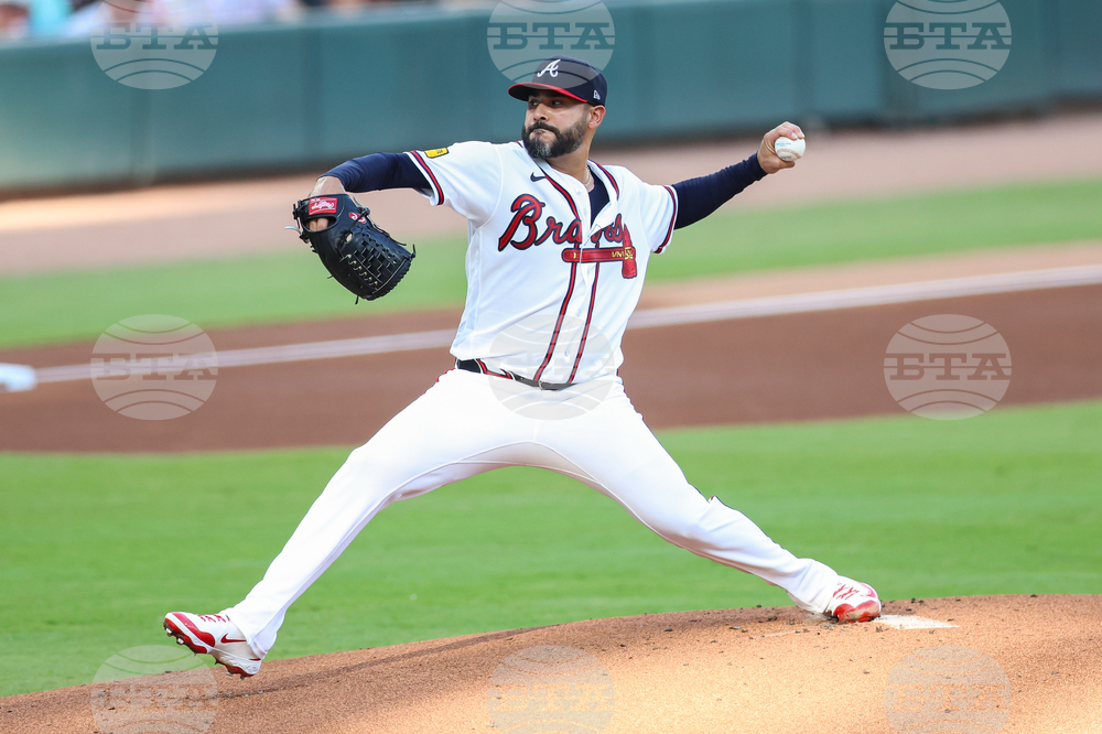 Padres Braves Baseball