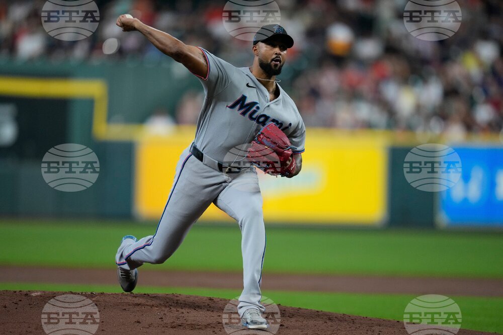 Marlins Astros Baseball