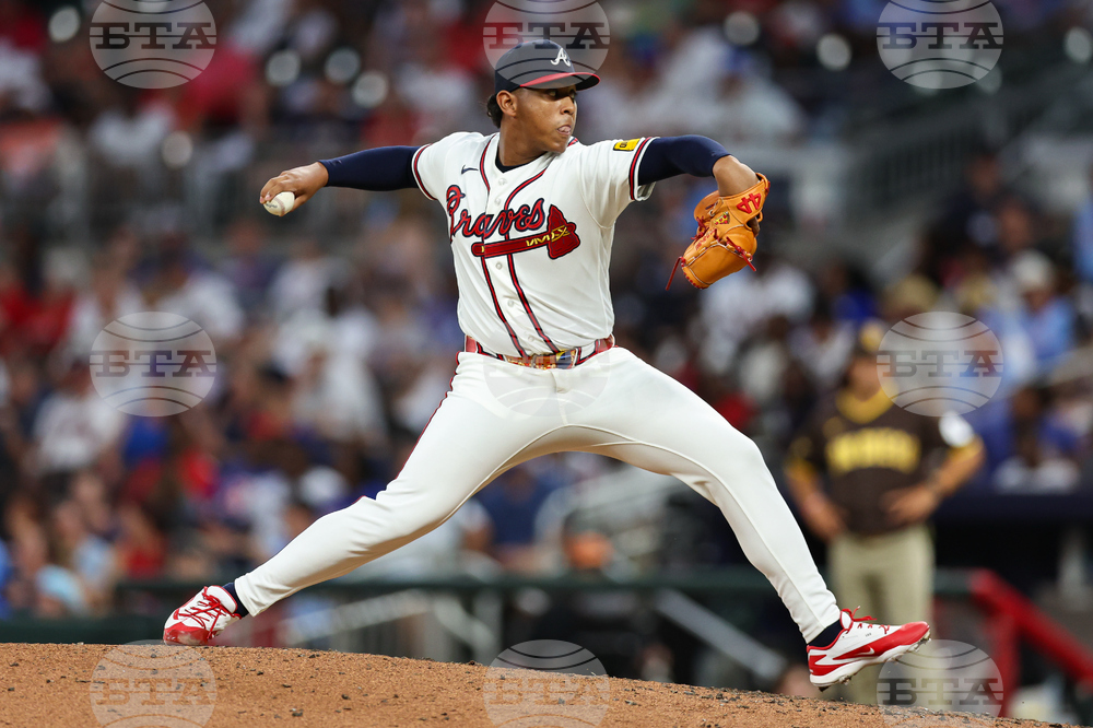Padres Braves Baseball