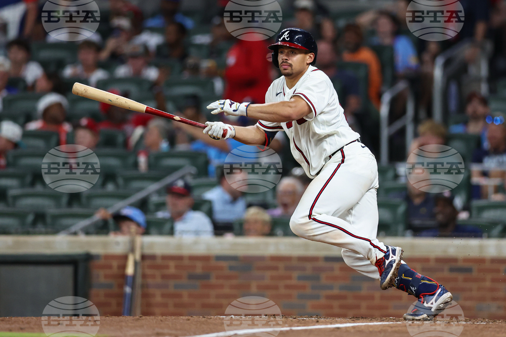 Padres Braves Baseball