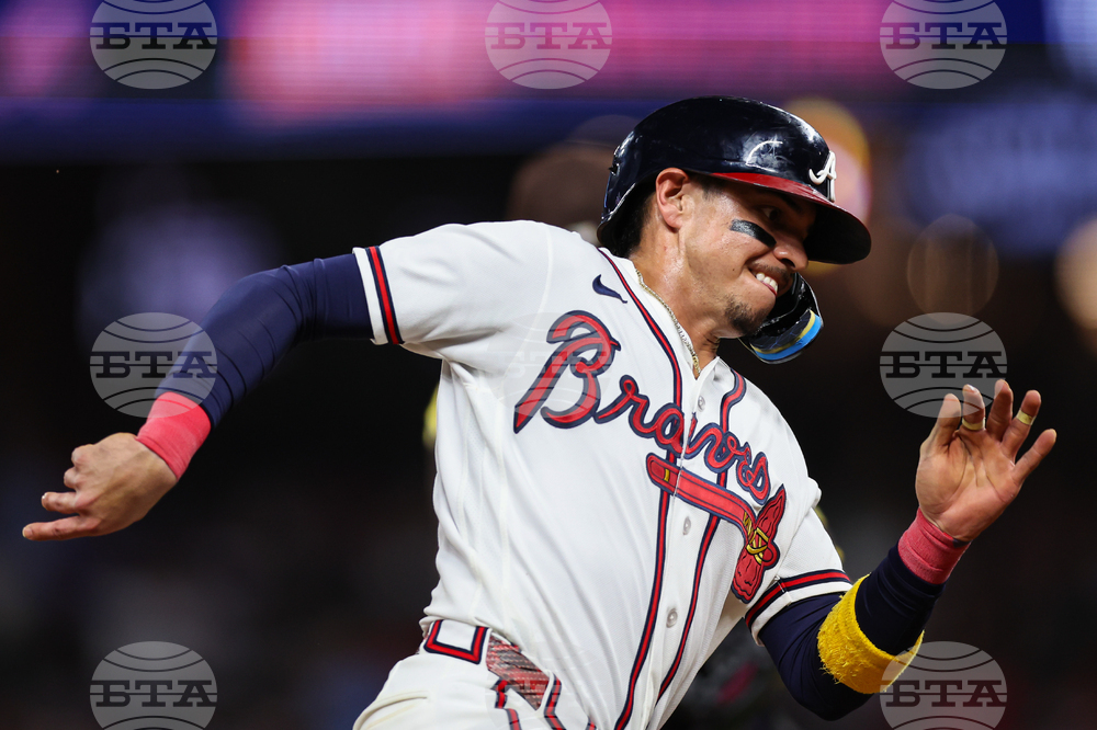 Padres Braves Baseball