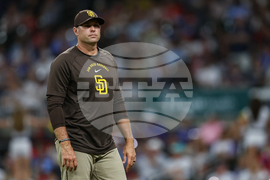 Padres Braves Baseball