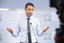 Столичен общински съвет - архитект Любомир Георгиев - брифинг