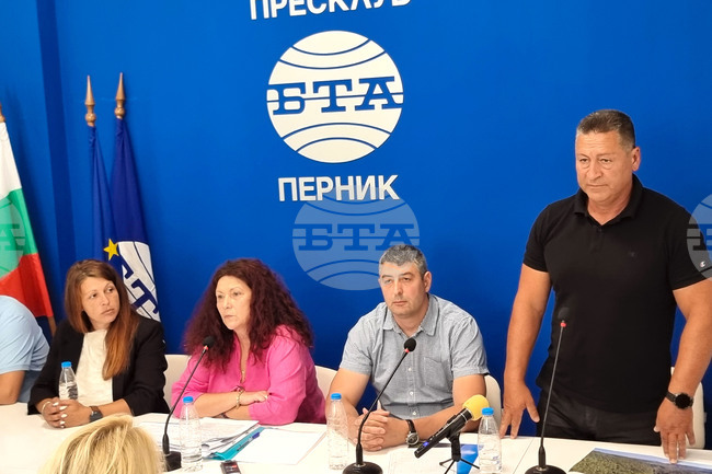 Национален пресклуб на БТА Перник - Координационен съвет за защита на обществените интереси - пресконференция