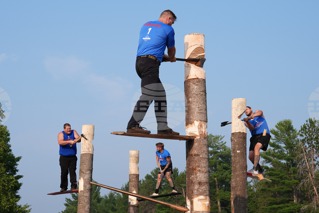 APTOPIX Lumberjack World Championships