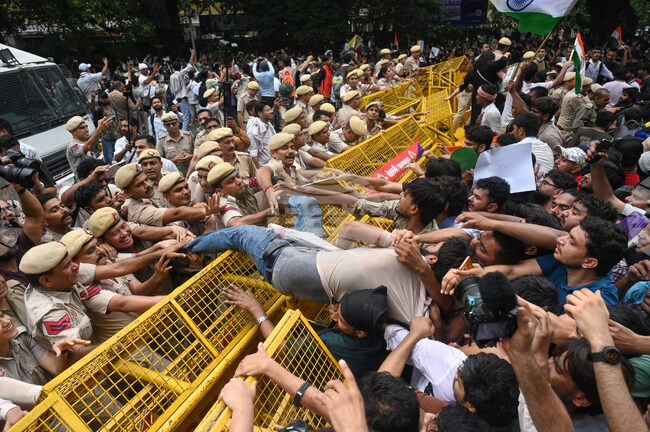 APTOPIX India Cockroach Janta Party
