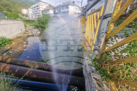 Смолян - авария - вода