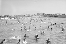 Изглед от Несебър през 1964 година