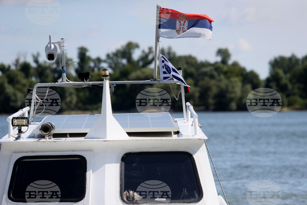 Сърбия - Белград - река Дунав - ниво