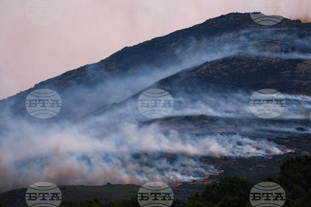 Spain Europe Wildfires
