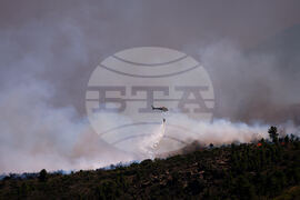 Spain Europe Wildfires