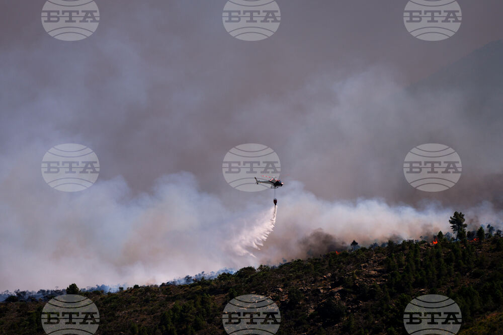 Spain Europe Wildfires