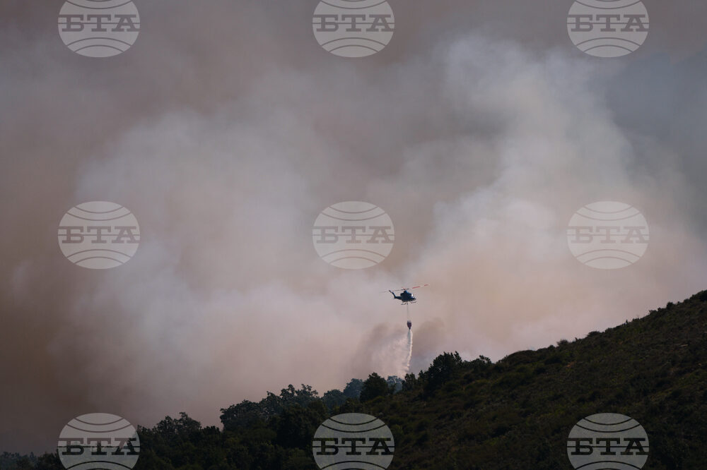 Spain Europe Wildfires