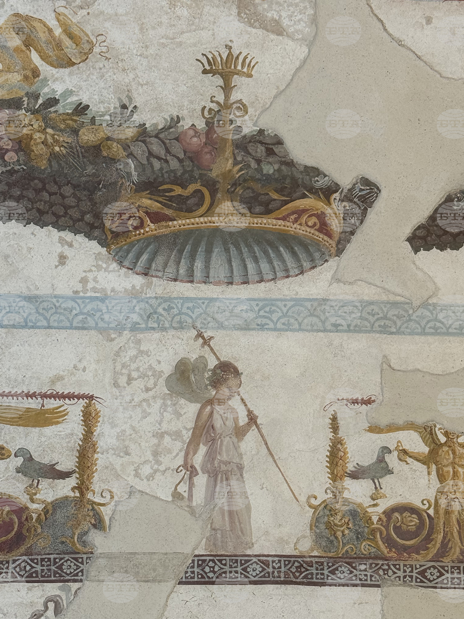 Italy Pompeii Frescoes
