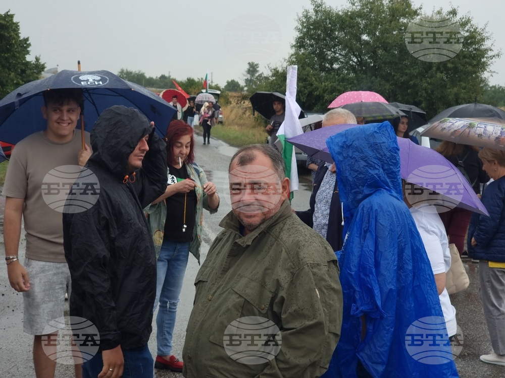 Село Безмер - протест
