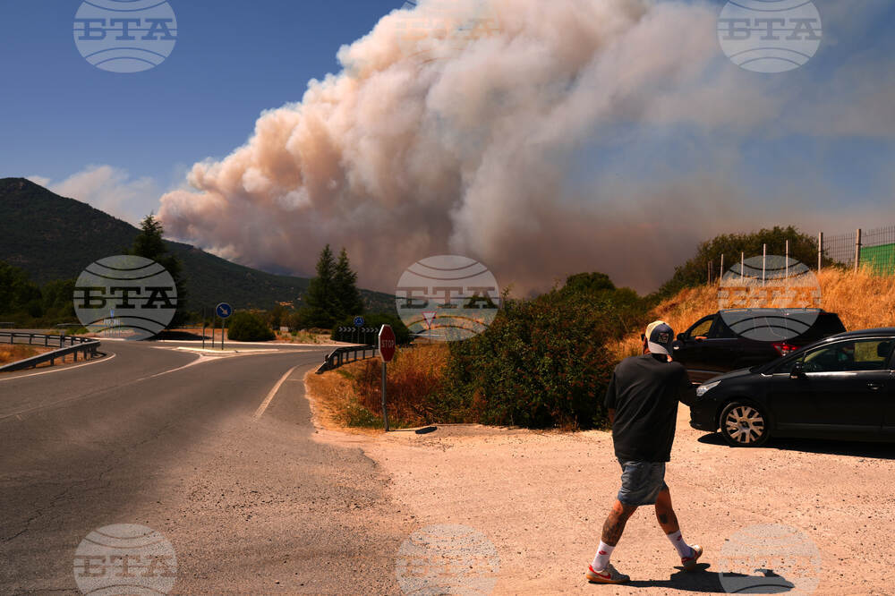 Spain Europe Wildfires