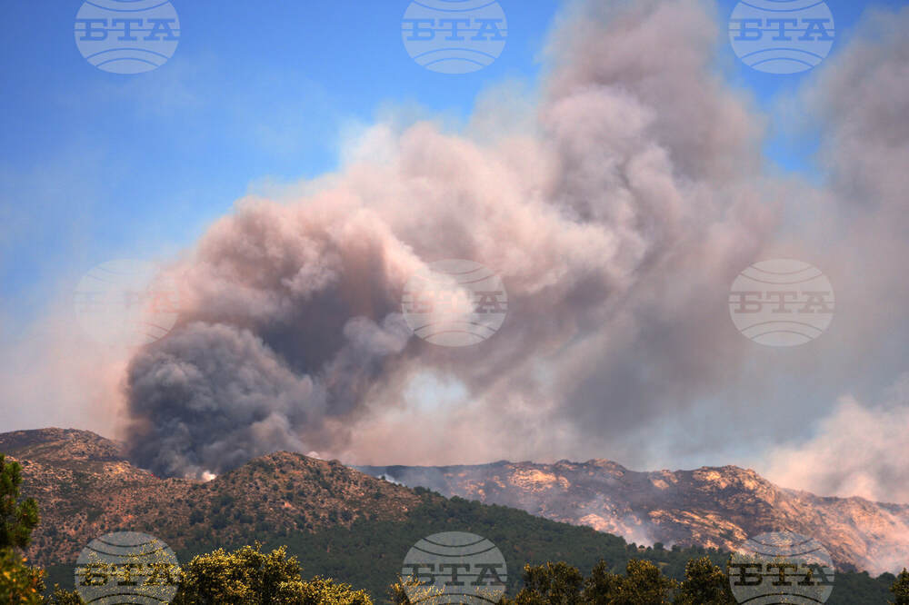 Spain Europe Wildfires