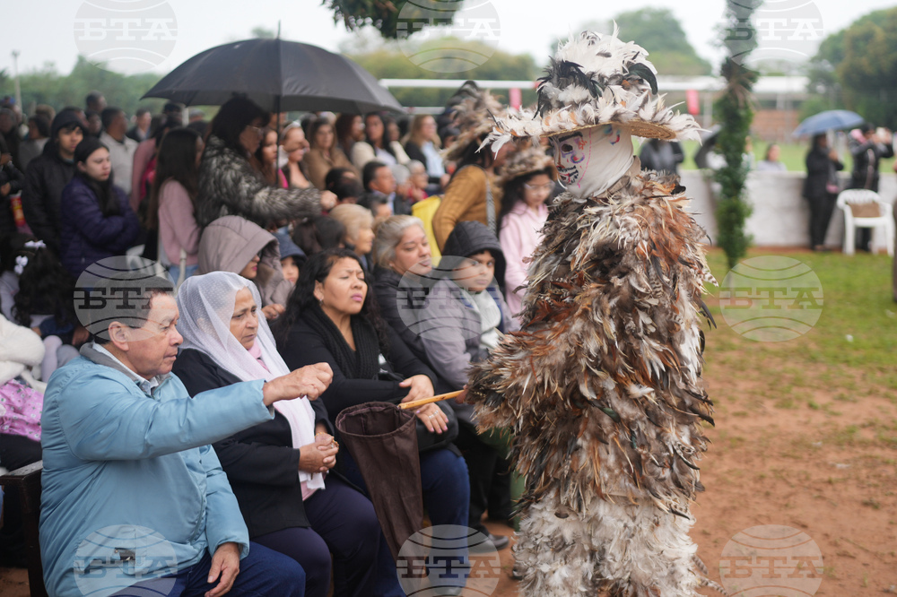 Paraguay Saint procession