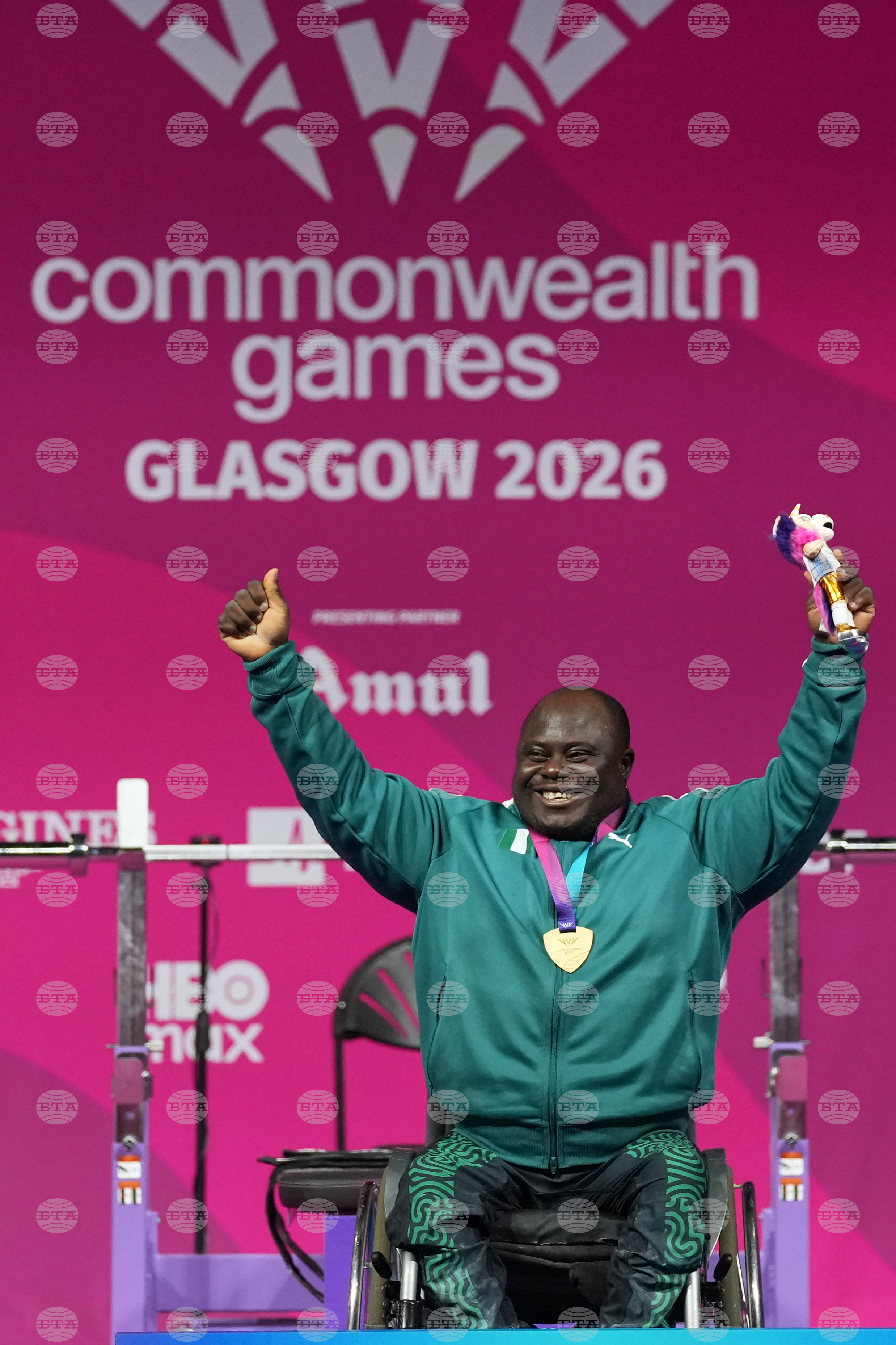 Britain Commonwealth Games Para Powerlifting