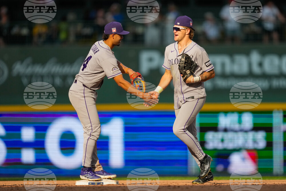Rockies Brewers Baseball