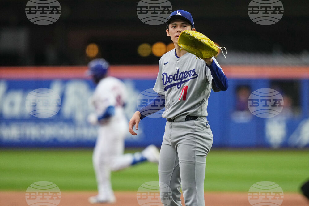 Dodgers Mets Baseball