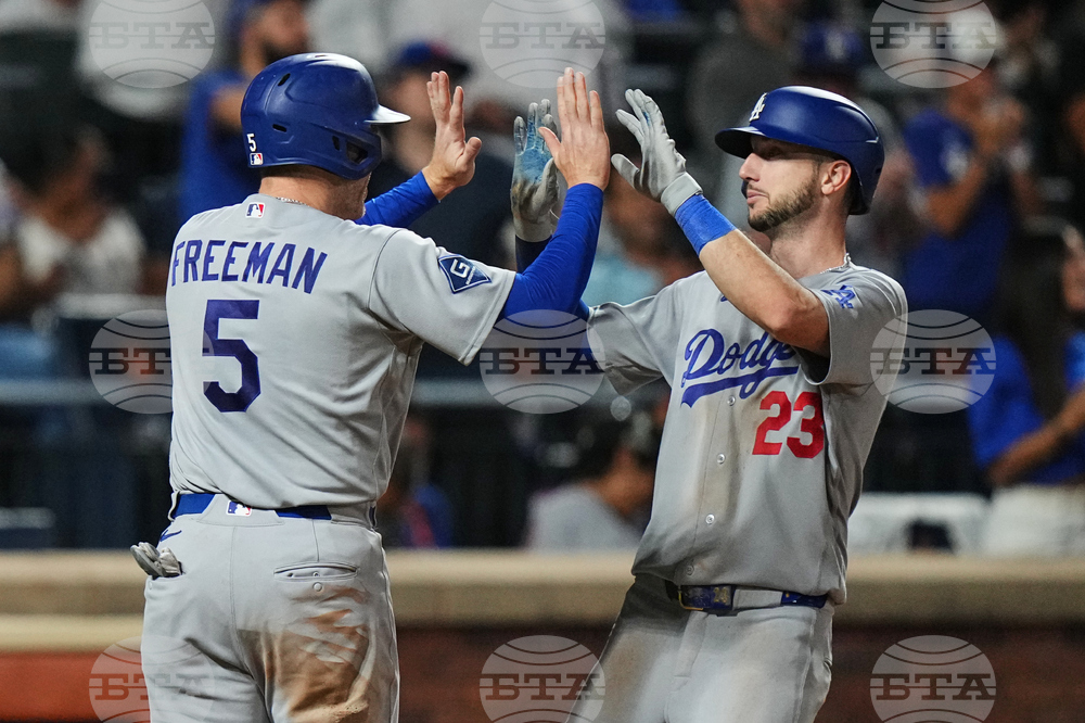 Dodgers Mets Baseball