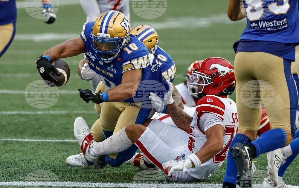 Stampeders Blue Bombers Football