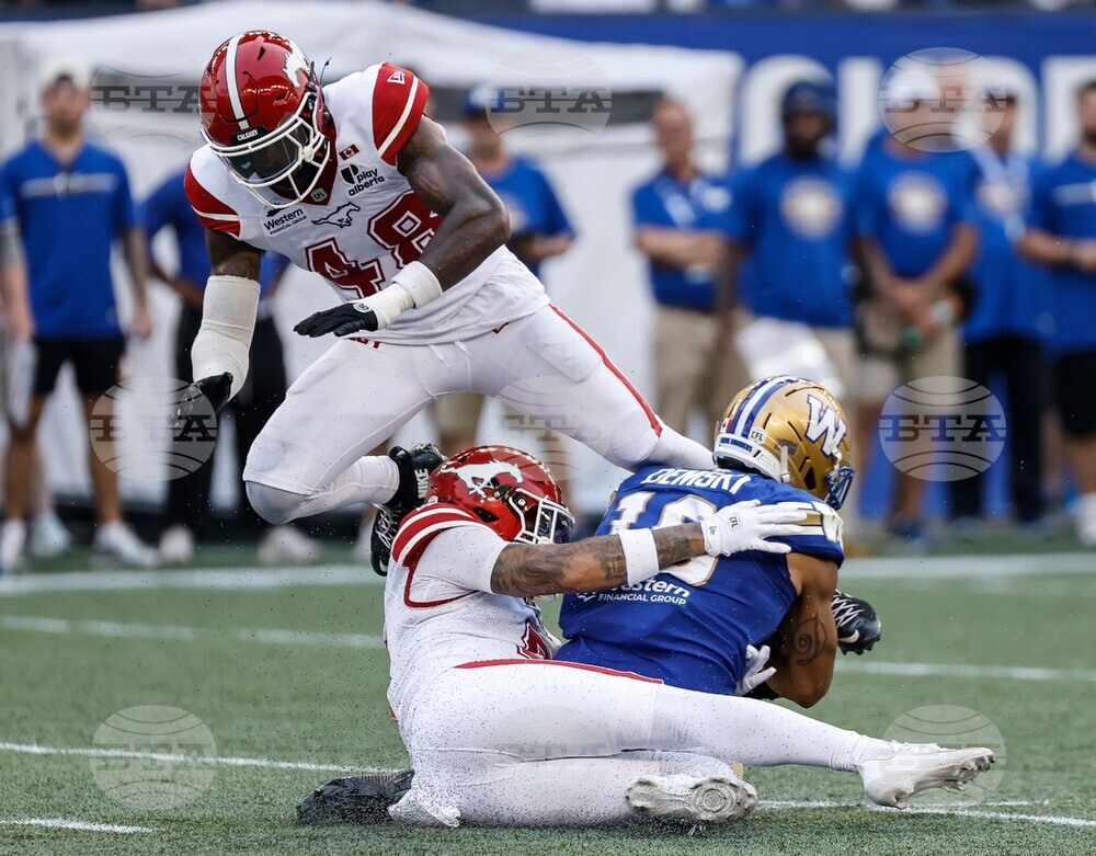 CFL Stampeders Blue Bombers Football