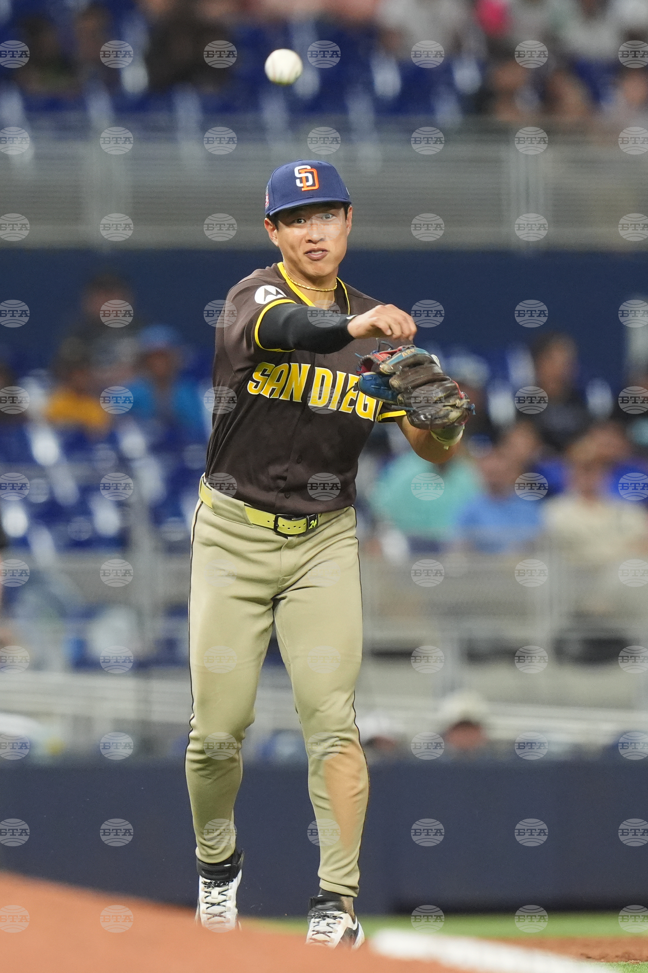 Padres Marlins Baseball