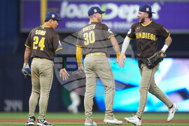 Padres Marlins Baseball